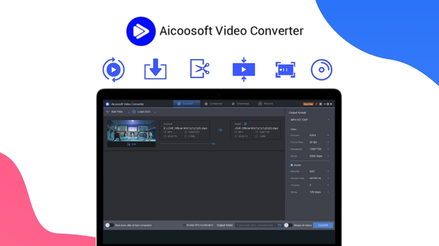 aicoosoft video converter ultimare