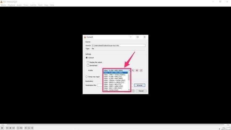Convert M4V to MP4 free and efficiently using VLC